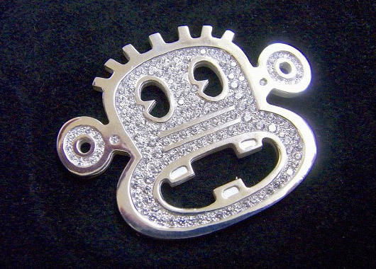 レレレのプラチナ×1.5ctダイヤモンドブローチ